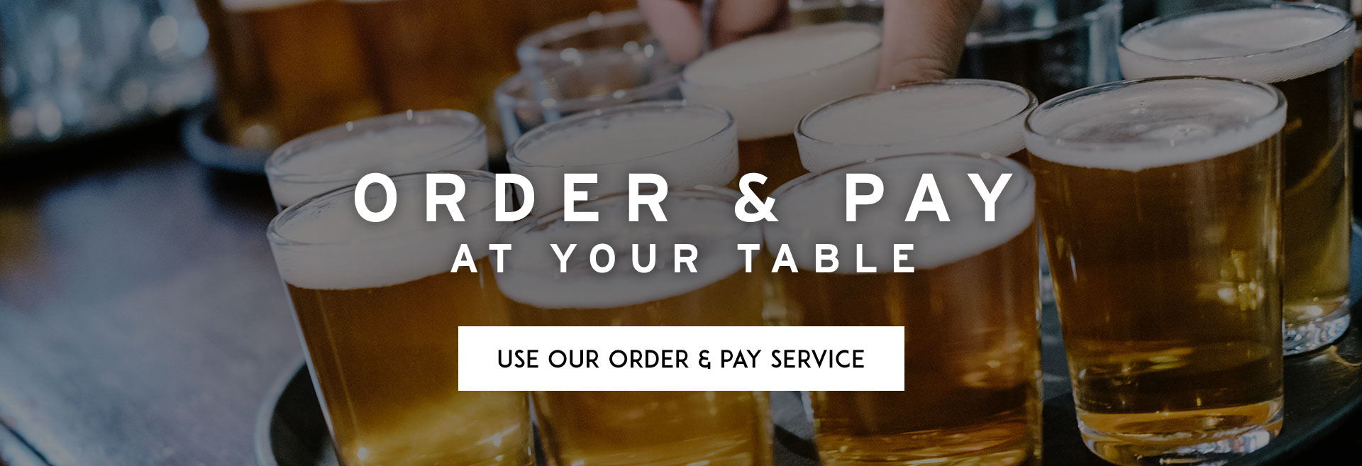 Order at table at The Crown & Sceptre hero