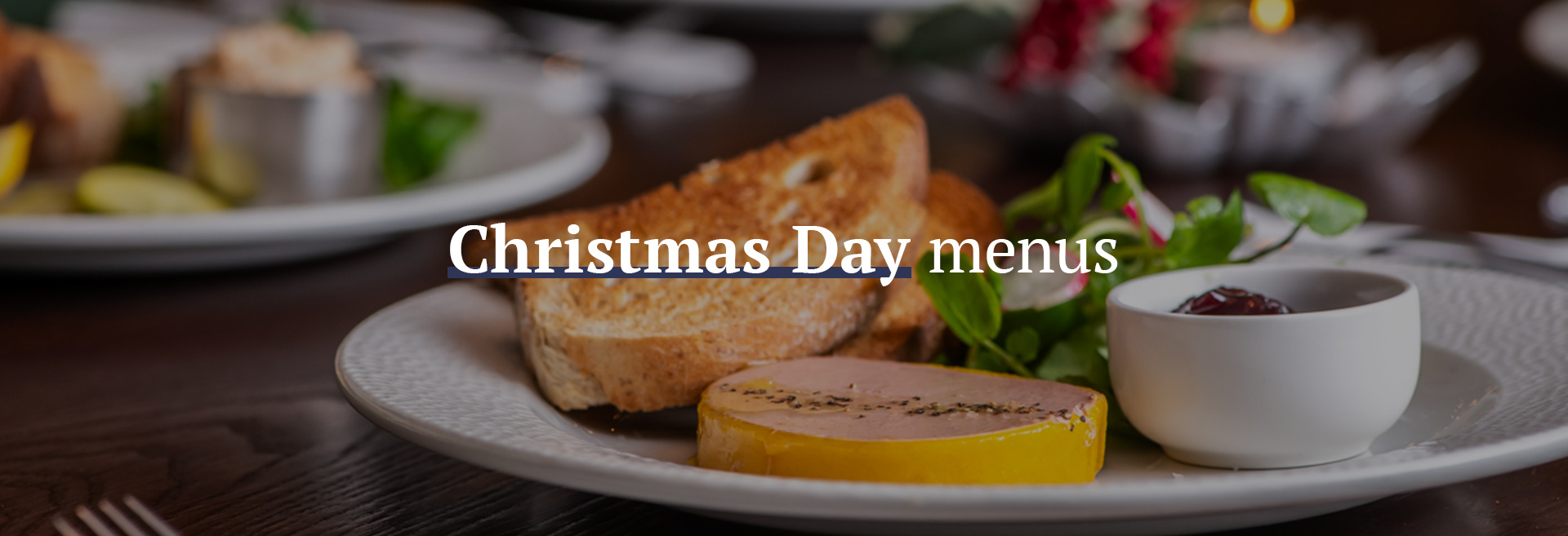 Christmas Day Menu at The Crown & Sceptre