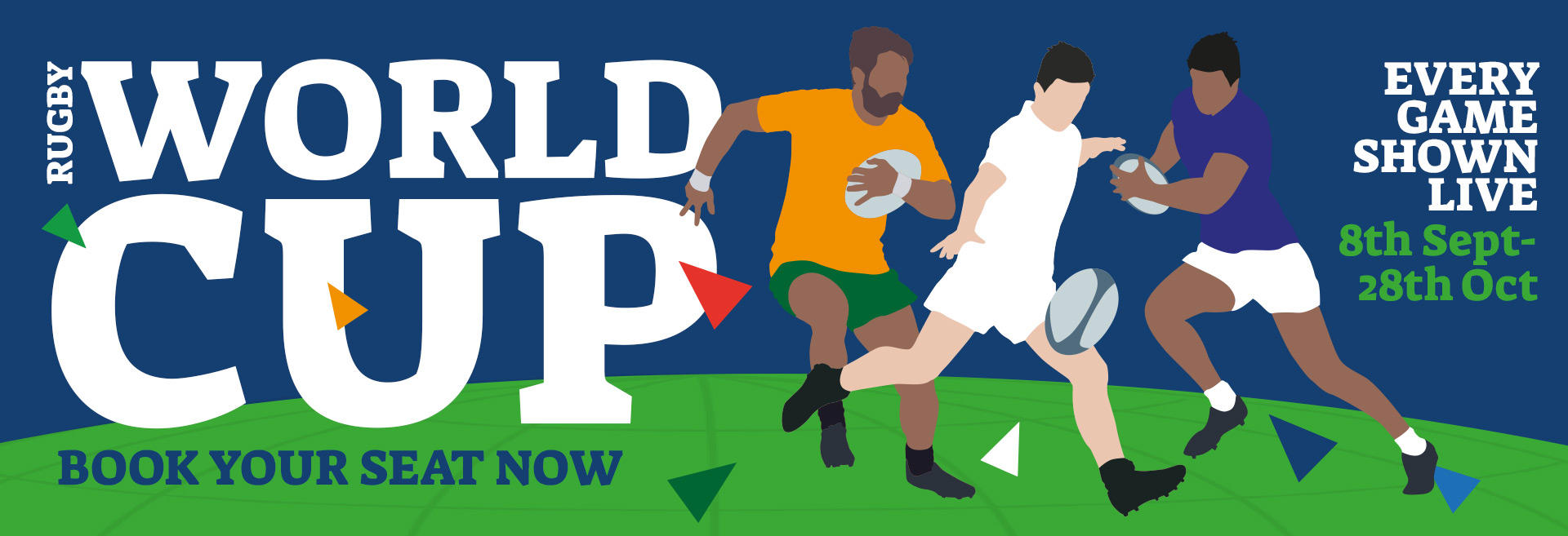 Watch the Rugby World Cup at The Crown & Sceptre