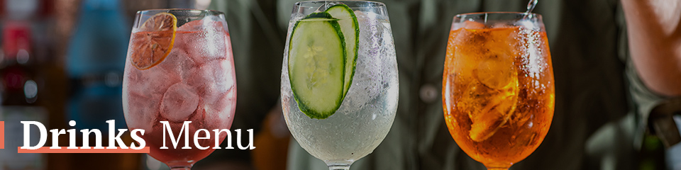 Drinks Menu at The Crown & Sceptre